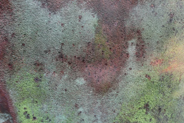 Metal covered with rust