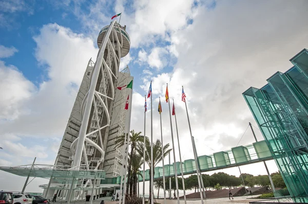 Vasco da Gama Tower in the Park of the Nations