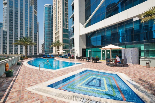 Swimming pool of Indigo Tower.