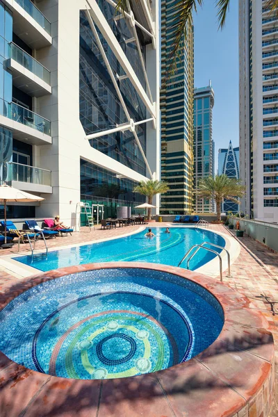 Swimming pool of Indigo Tower.