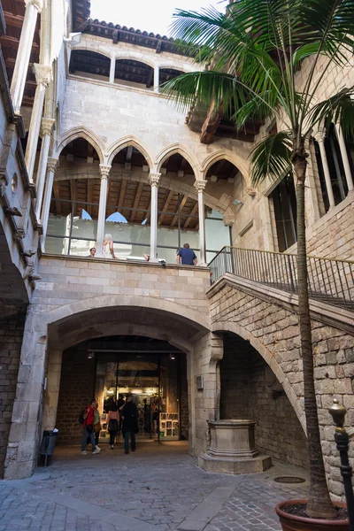Cloister of Picasso\'s Museum.