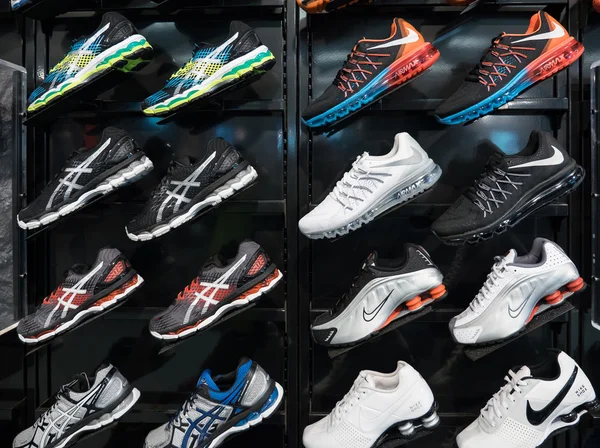 Exposition of nike sport shoes