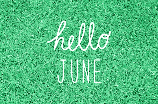 Hello June greeting