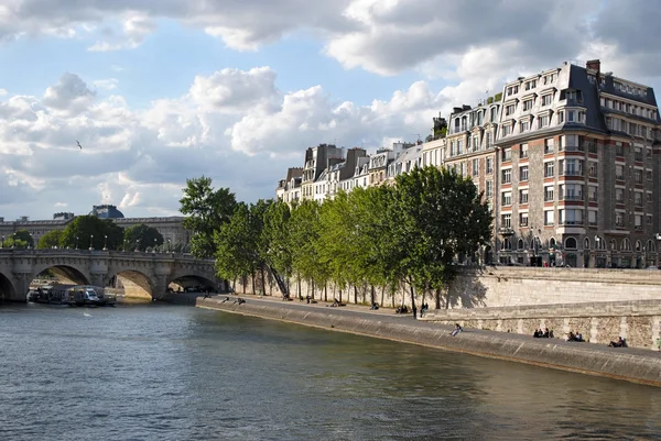 Embankment of the Seine river.