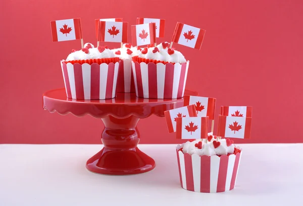 Happy Canada Day Party Cupcakes