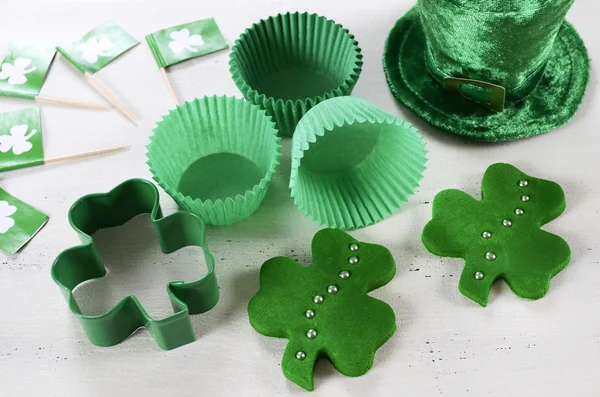 St Patricks Day cooking and baking concept