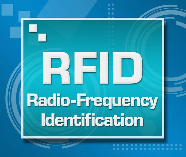 RFID Blue Technical Background