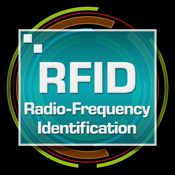 RFID Black Technical Circle