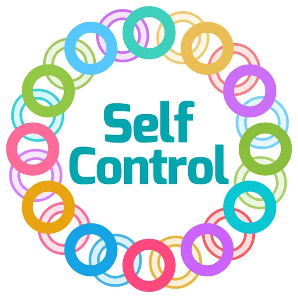 Self Control  Colorful Rings Circular