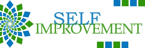 Self Improvement Green Blue Elements