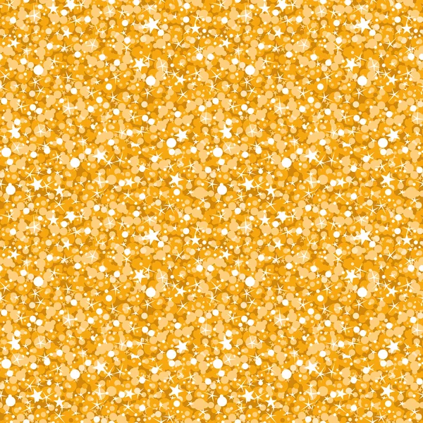 Vector golden shiny glitter texture seamless pattern background