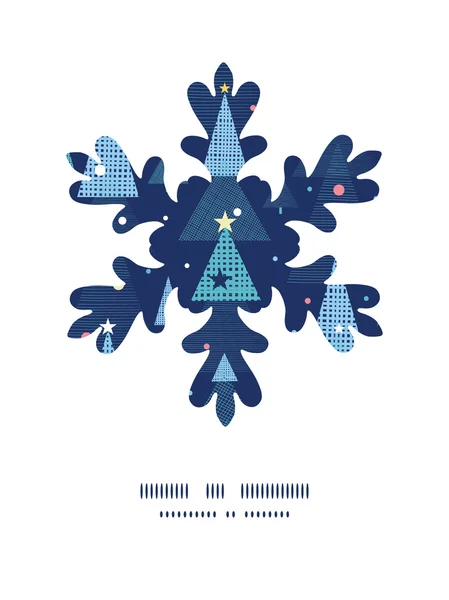 Vector abstract holiday christmas trees Christmas snowflake silhouette pattern frame card template