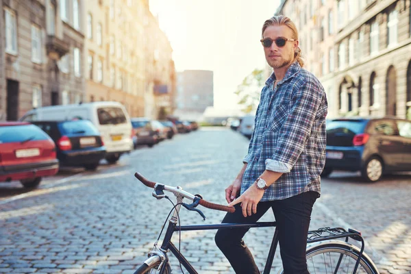 City lifestyle, portrait of man