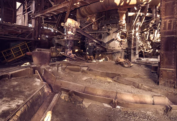 Old blast furnace workshop