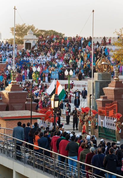 The India-Pakistan Wagah Border Closing Ceremony