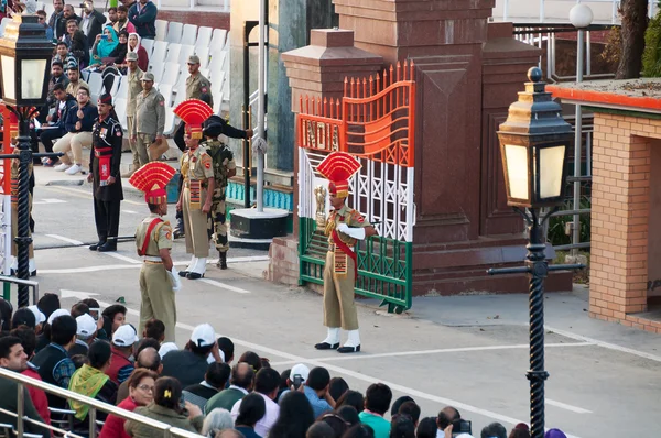 The India-Pakistan Wagah Border Closing Ceremony