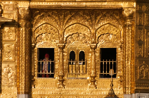 Windows of Golden Temple in Amritsar. India