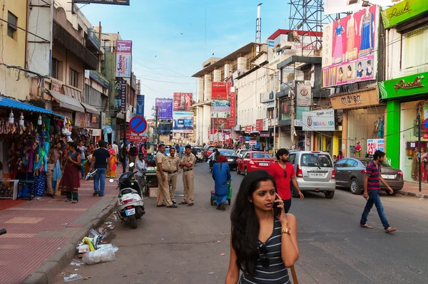 Commercial street in Bangalore