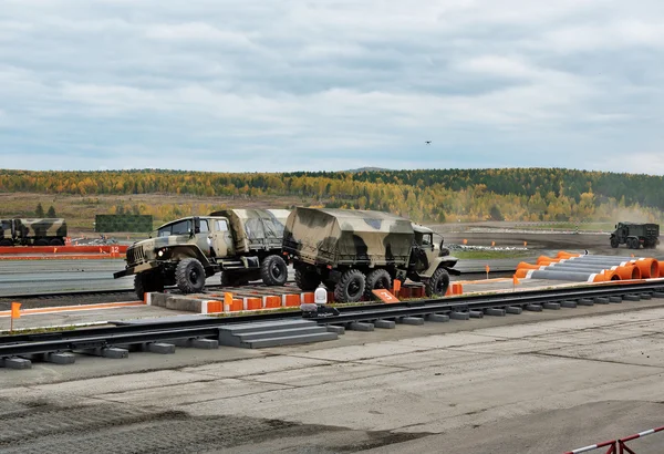 Army trucks URAL-4320 and URAL-42306