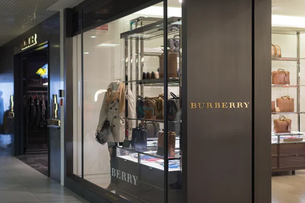 Burberry store at Fiumicino Airport in Rome