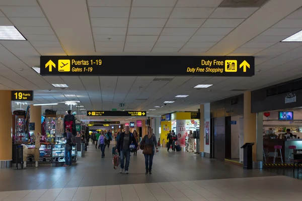 Interior of Miami International Airport, USA