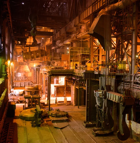 Steel Works integrated steel production cycle
