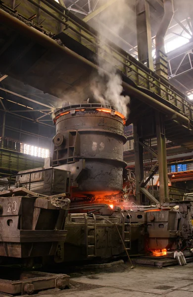 Steel Works integrated steel production cycle