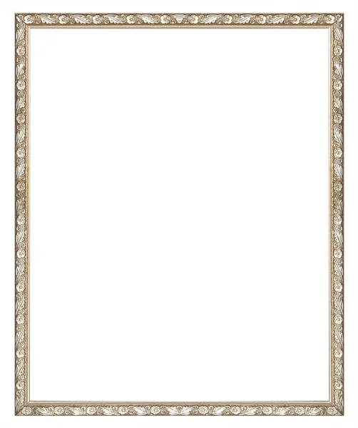 Picture frame gold wood frame