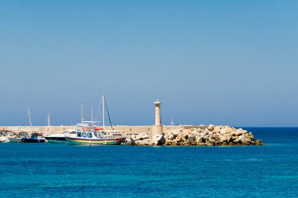 Greece, boat it the bay