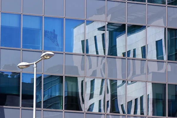 Modern Office Tower Window with reflection