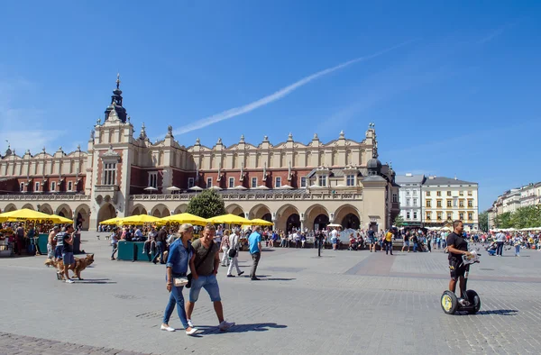 Ancient Market square in Krakow, Poland