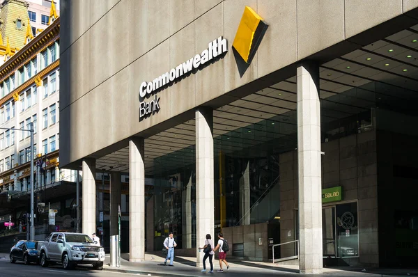 Commonwealth bank branch on Liverpool street