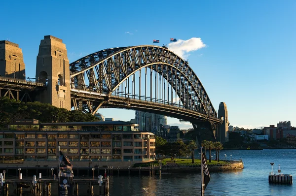 Sydney Harbour bridge and views of North Sydney