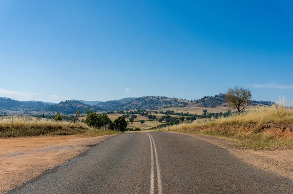 Rural road in Australian outback