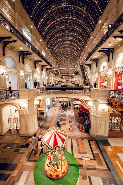 Moscow GUM shopping mall interior