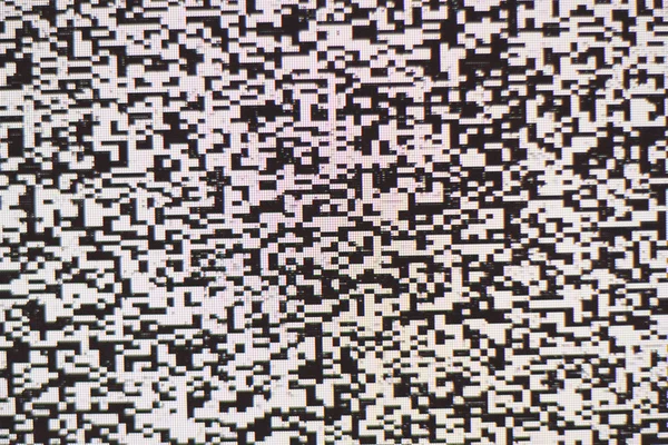 TV white noise on lcd screen