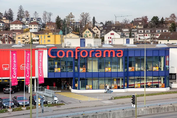 Conforama store building in Wallisellen, Switzerland