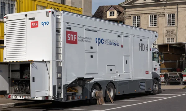 Swiss Radio and Television truck