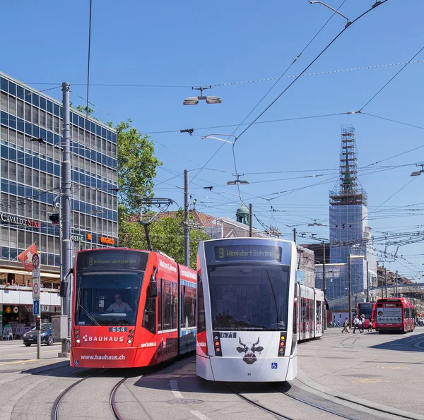 Trams in Bern