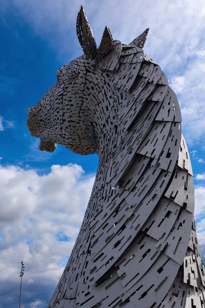 Kelpies horses heads sculptures