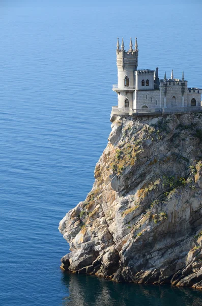 CRIMEA - CIRCA JUNE 2015: The most famous Crimean landmark - a small castle 