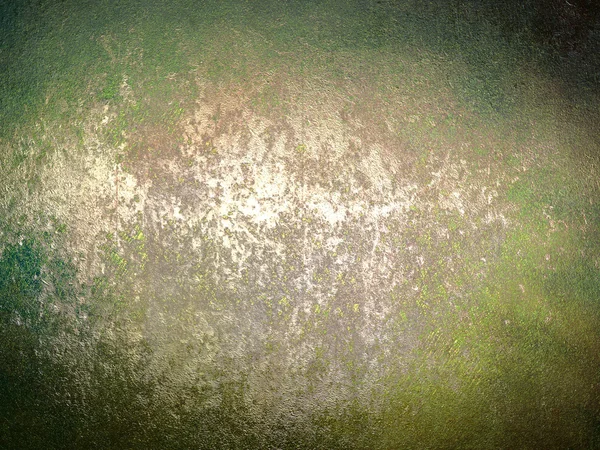 Worn metal texture. Grunge green background