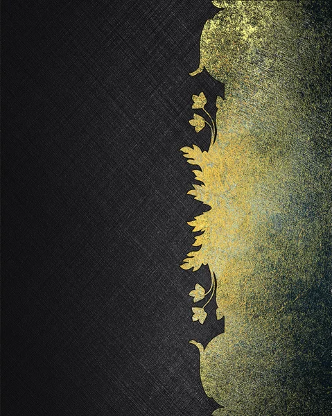 Grunge black background with metal pattern. Element for design. Template for design.