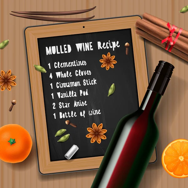 Christmas drink mulled wine