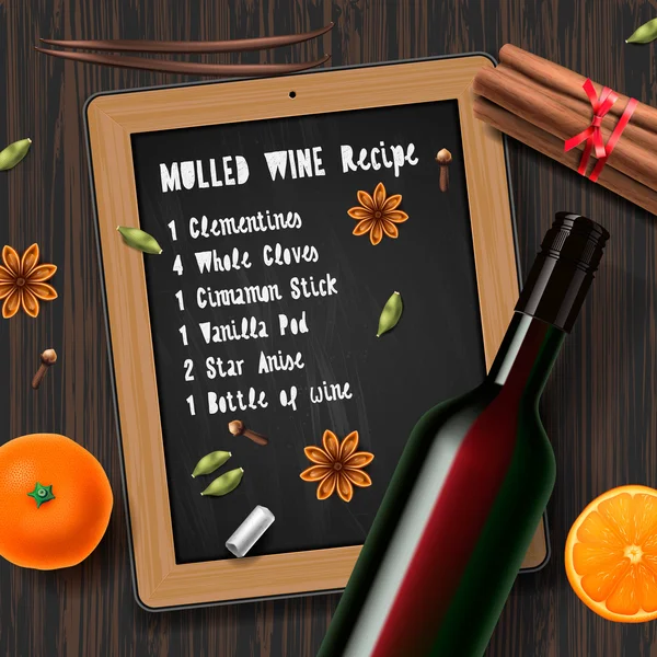 Christmas drink mulled wine