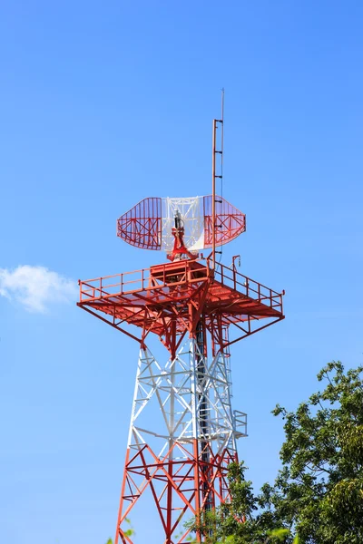 Radar tower in airpoert for air traffic control