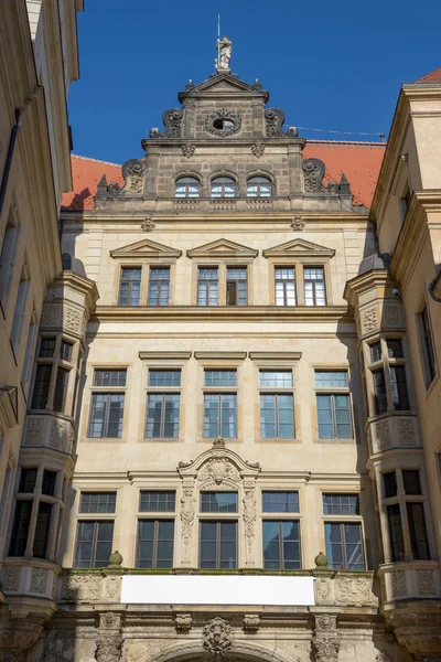 George Gate building in end of Schloss Street, Dresden, Germany.