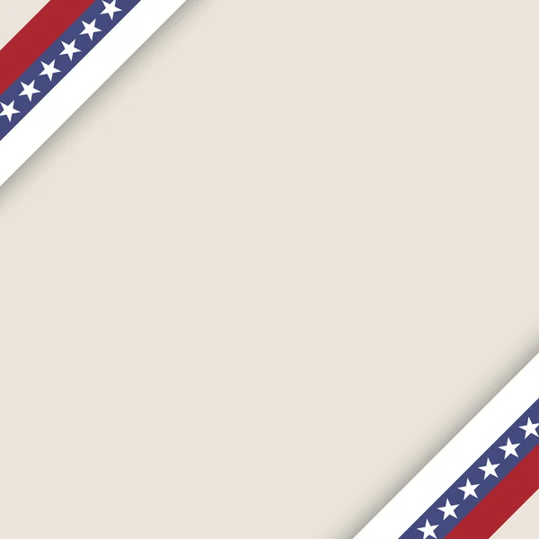 Stars and stripes ribbons background