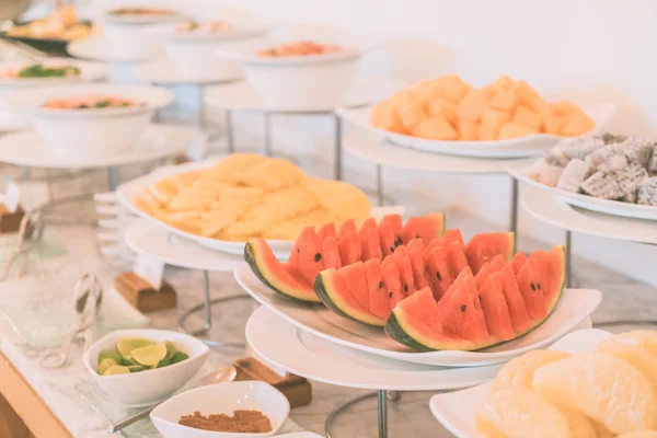 Catering buffet in hotel restaurant