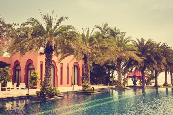 Beautiful luxury vintage swimming pool